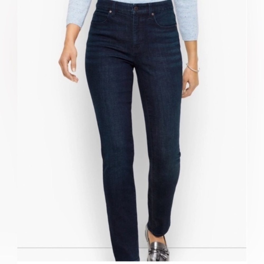 Talbots heritage straight ankle jeans size 8P